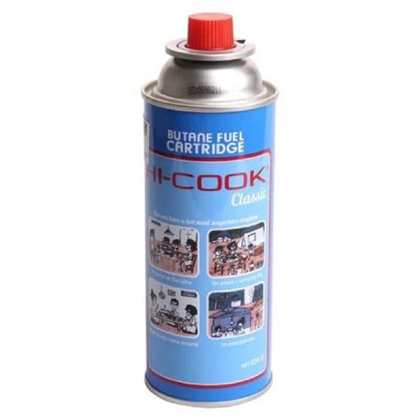gas portable hi cook berapa gram